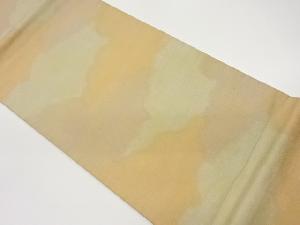 砂子綴れ 抽象雲模様織り出し全通袋帯